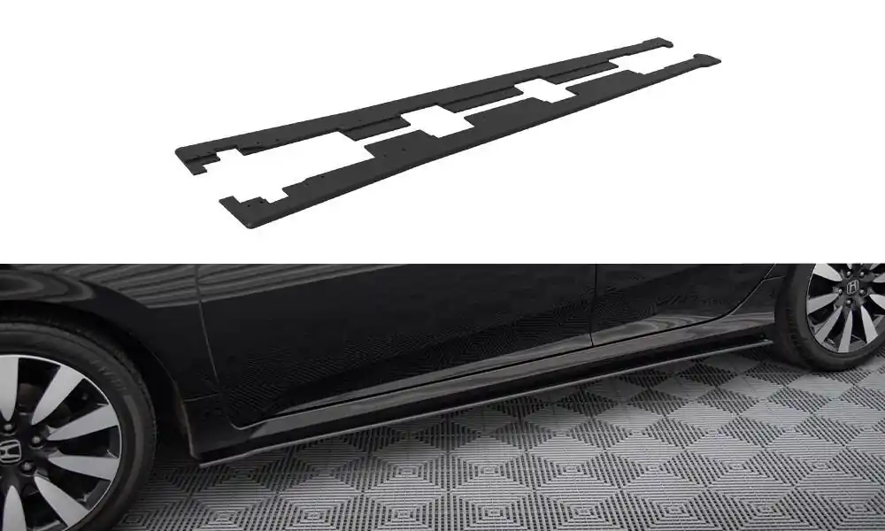 Poslední Šance Honda Civic Mk10, "Street Pro" difuzory pod boční prahy, Maxton Design