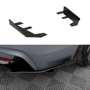Víkendová Akce BMW řada 4 F32 M-Pack Coupe, křidélka bočních difuzorů zad. nárazníku, Maxton design
