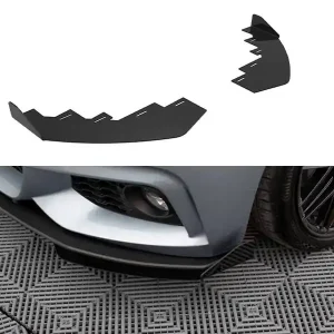 BMW řada 4 F32 M-Pack Coupe, rohové spoilery pod přední nárazník, Maxton design Nakupujte Hned