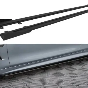 Sleva BMW řada 4 F32 M-Pack Coupe, "Street Pro" difuzory pod boční prahy, Maxton design