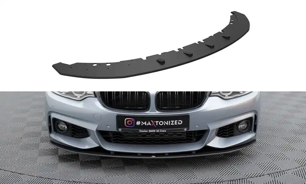 Přímo Od Výrobce BMW řada 4 F32 M-Pack Coupe, "Street Pro" spoiler pod přední nárazník, Maxton design