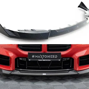 BMW M2 G87, karbonový spoiler pod přední nárazník, Maxton Design Finální Výprodej