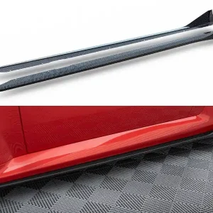 BMW M2 G87, karbonové difuzory pod boční prahy, Maxton Design Nejlepší Cena
