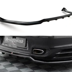 Vysoce Kvalitní Porsche 911 997 Turbo, středový spoiler pod zadní nárazník s žebrováním, Maxton design
