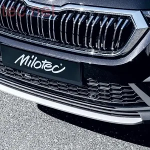 Speciální Cena Kodiaq Facelift 2021–› Díly do předního nárazníku černý lesk