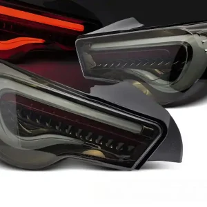 Must-Have TOYOTA GT86 12-21 - zadní LED BAR světla černá kouřová SEQ