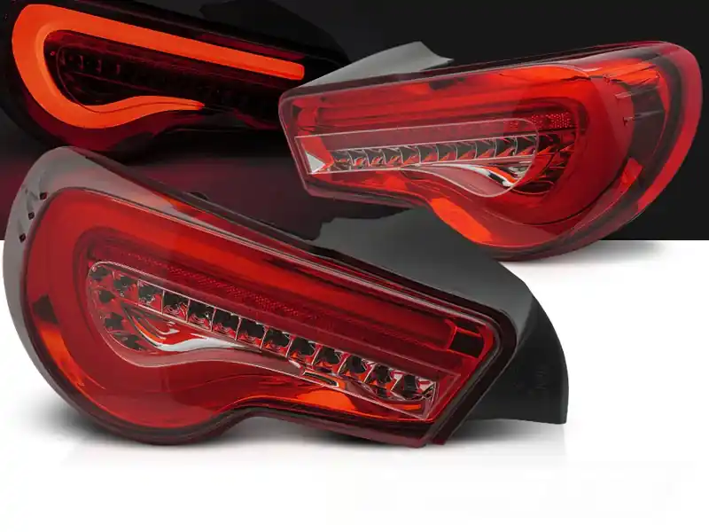 Akční Cena TOYOTA GT86 12-21 - zadní LED BAR světla červená SEQ