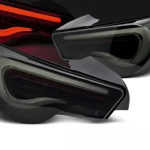 TOYOTA GT86 12-21 - zadní LED BAR světla černobílá kouřová SEQ Nakupujte Hned