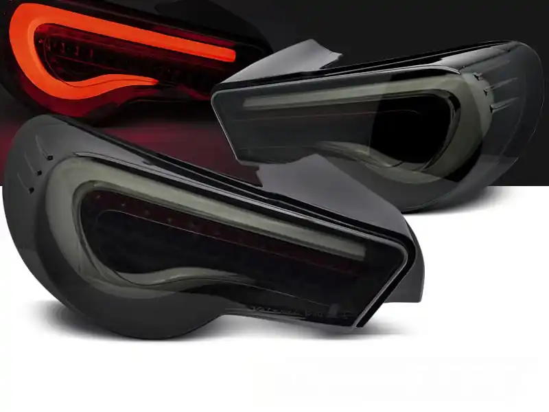 TOYOTA GT86 12-21 - zadní LED BAR světla černobílá kouřová SEQ Nakupujte Hned