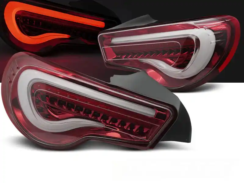 Ihned K Objednání TOYOTA GT86 12-21 - zadní LED BAR světla červenobílá SEQ