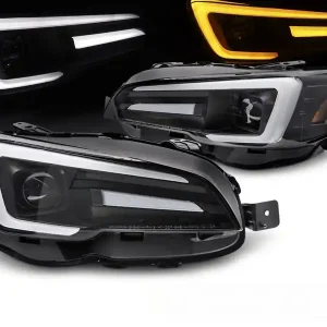 Dokud Zásoby Vydrží SUBARU WRX 14-22 - přední černá LED světla DRL