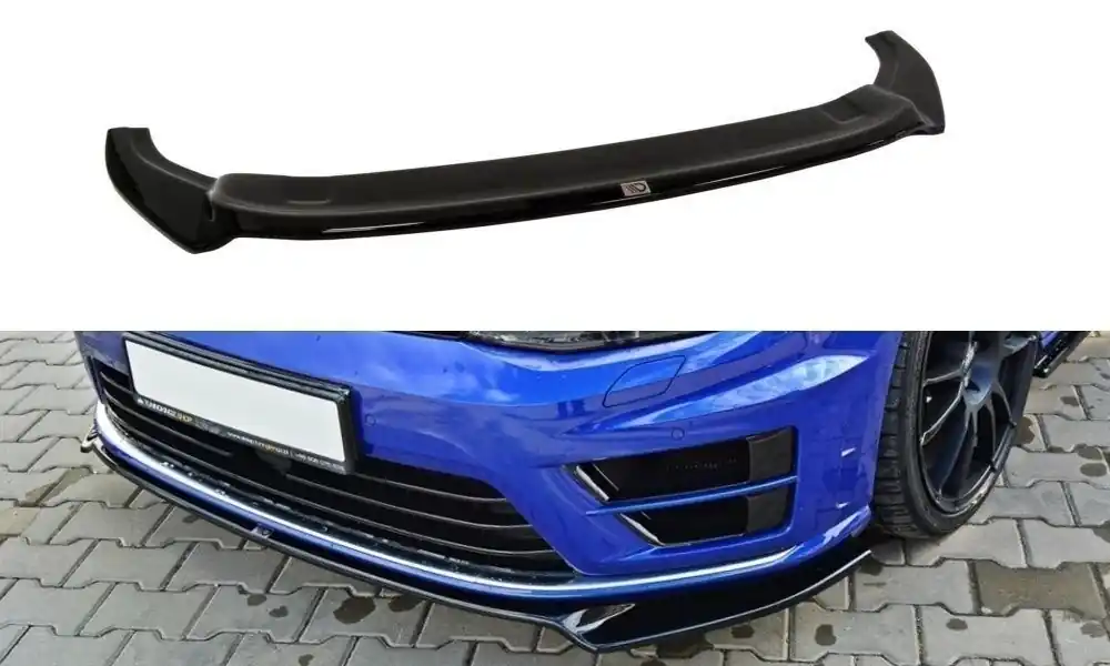 Volkswagen Golf R Mk7, spoiler pod přední nárazník ver.2, Maxton design Akční Cena