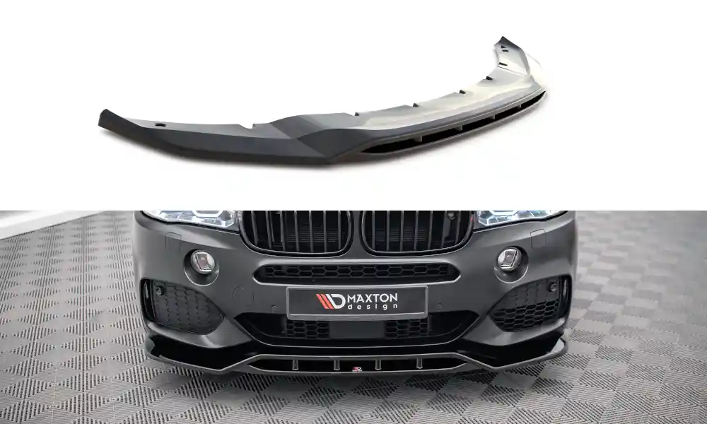 BMW X5F15 M-Pack, spoiler pod přední nárazník ver.2, Maxton design Autentický