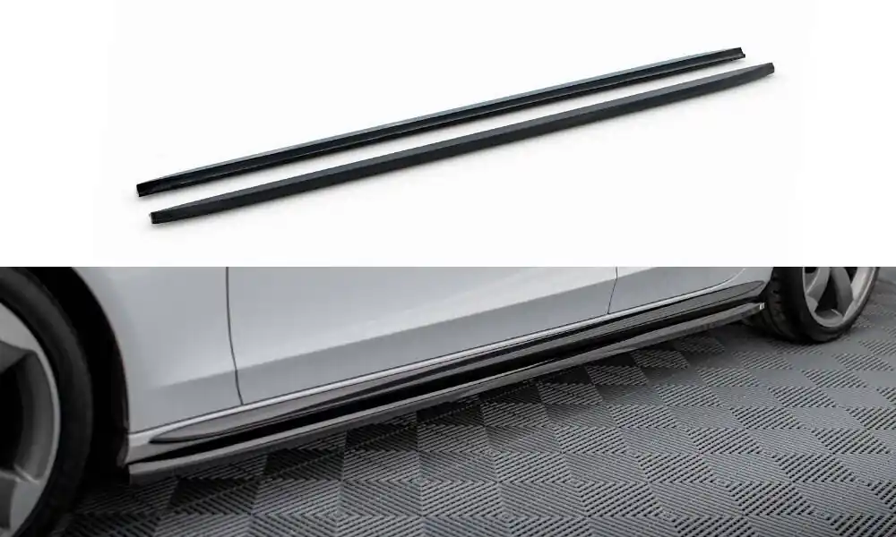 Top Prodej Audi A4 B8 Competition Facelift Avant, difuzory pod boční prahy, Maxton Design