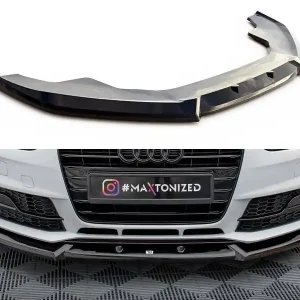 Horká Nabídka Audi A4 B8 Competition Facelift Avant, spoiler pod přední nárazník, Maxton Design