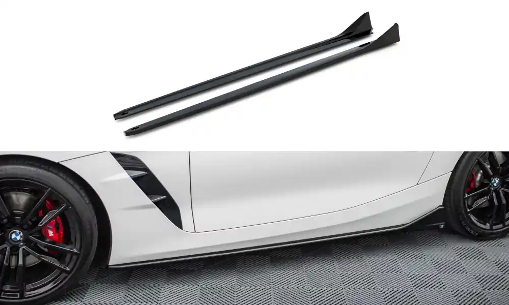 Finální Výprodej BMW Z4 G29 Facelift M40i / M-Pack, difuzory pod boční prahy, Maxton Design