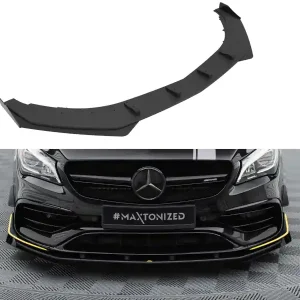 Mercedes CLA C 117 Facelift 45 Aero AMG, "Street Pro" spoiler pod přední nárazník s křidélky, Maxton Design Akční Cena