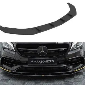 Vysoce Kvalitní Mercedes CLA C 117 Facelift 45 Aero AMG, "Street Pro" spoiler pod přední nárazník, Maxton Design