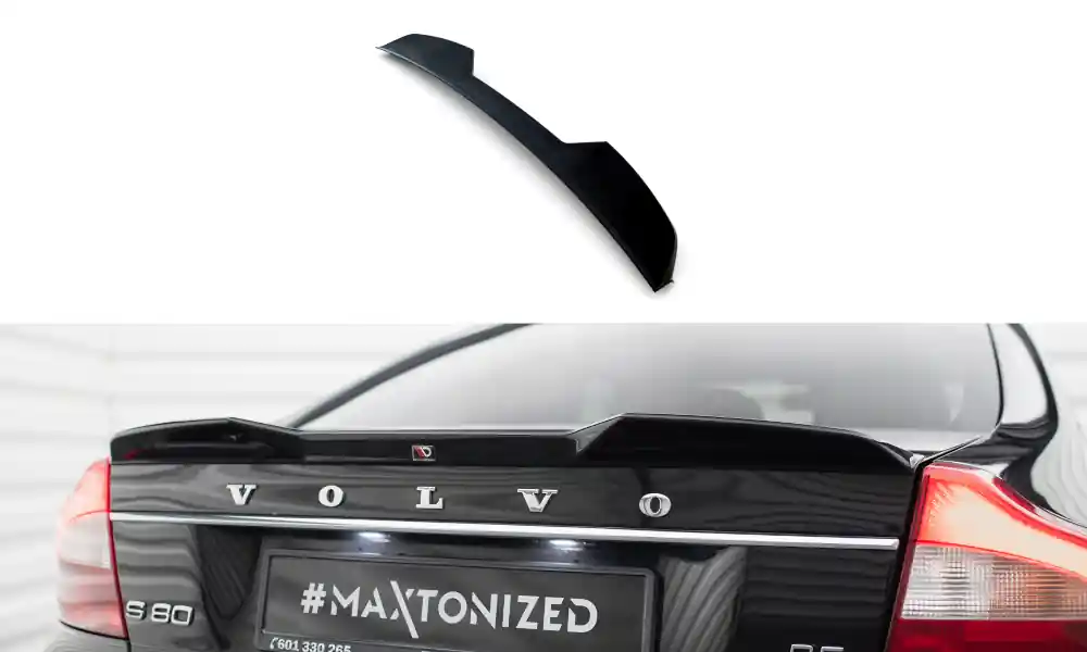 Volvo S80 Mk2, prodloužení spoileru 3D, Maxton design Vrácení Zdarma