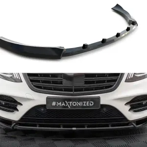 Odeslání Ihned Mercedes třída S W222 AMG-Line Facelift, spoiler pod přední nárazník ver.2, Maxton design