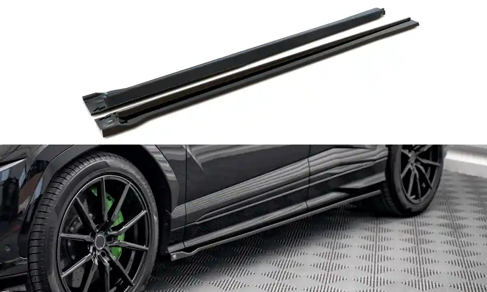 Aktuální Lamborghini Urus Mk1, difuzory pod boční prahy, Maxton Design