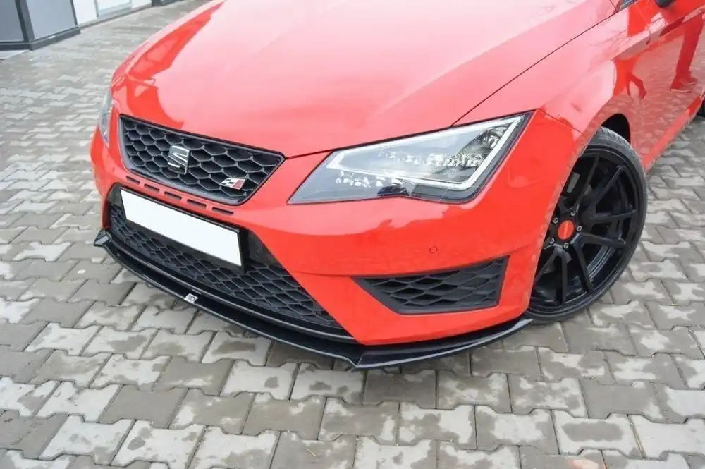 Seat Leon Cupra Mk3, spoiler pod přední nárazník, Maxton design Cenová Bomba