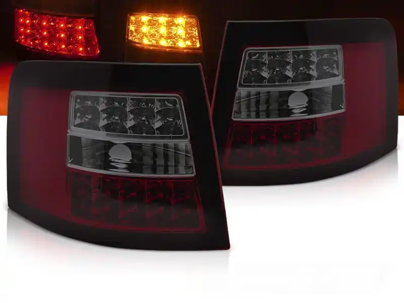 Ověřený Audi A6 97-04 AVANT - zadní LED světla červená kouřová
