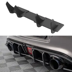 Must-Have Nissan 370Z Nismo, "Street Pro" difuzor zadního nárazníku, plast ABS bez povrchové úpravy, Maxton design