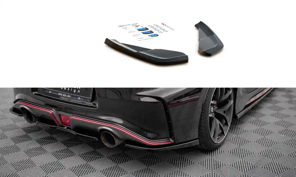 Koupit Online Nissan 370Z Nismo, boční difuzory pod zadní nárazník, Maxton design