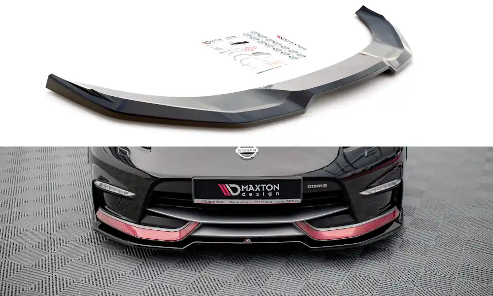 Levný Nissan 370Z Nismo, spoiler pod přední nárazník, Maxton design