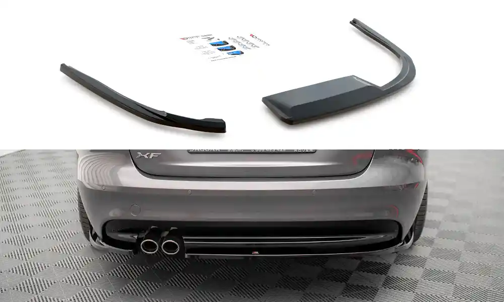 Speciální Cena Jaguar XF Mk2 /R-Sport, boční difuzory pod zadní nárazník, Maxton Design