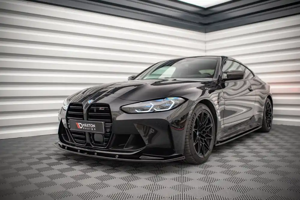 Vysoce Kvalitní BMW řada M3 G80, spoiler pod přední nárazník, Maxton design
