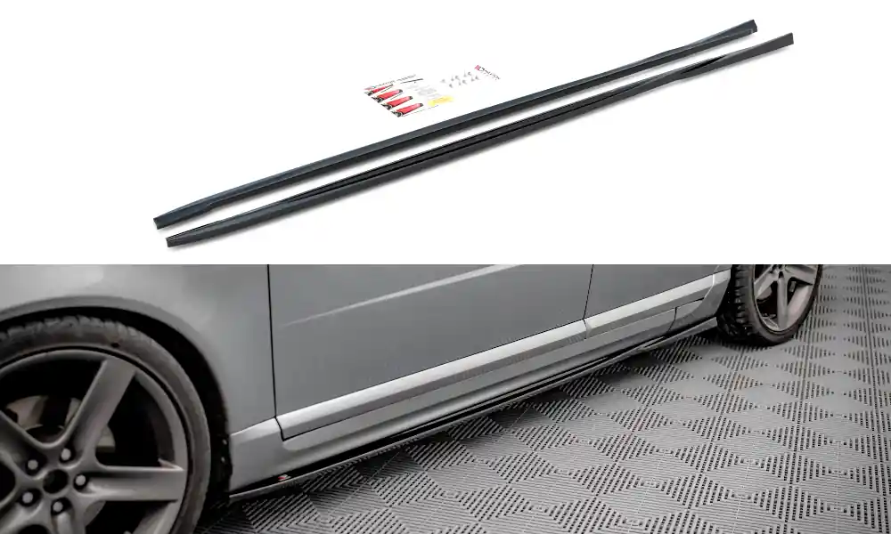 Sleva Volvo V70 Mk3, difuzory pod boční prahy, Maxton Design