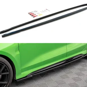 Audi RS3 8Y, difuzory pod boční prahy, Sedan, Maxton design Nejlepší Volba