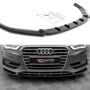 Originální Audi A3 8V, spoiler pod přední nárazník, Maxton design