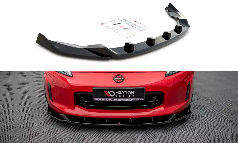 Nissan 370Z Facelift, spoiler pod přední nárazník ver.2 , Maxton design Cenový Hit