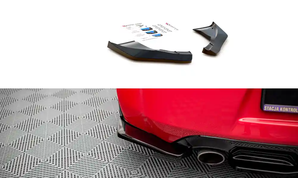 Vysoce Kvalitní Nissan 370Z Facelift, boční difuzory pod zadní nárazník, Maxton design