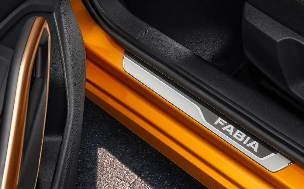 Škoda Auto Dekorativní prahové fólie 3D FABIA IV Originální