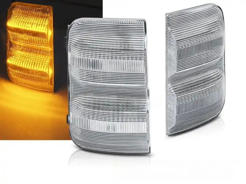Fiat Ducato III 2006-2018 - LED dynamické blikače bílé Výprodej