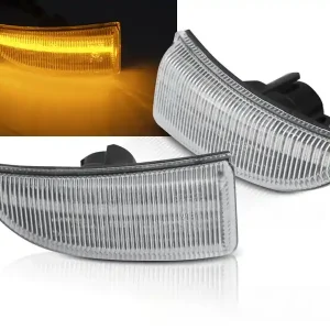 Renault Fluence 2009-2015 (EUROPE) 2009-2019 - LED dynamické blikače bílé Víkendová Akce