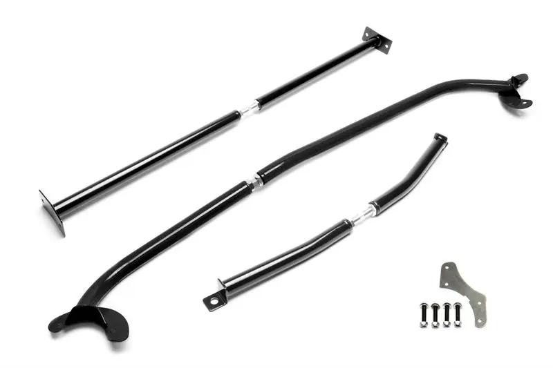 Nízká Cena Seat Leon / Toledo 1M kromě 1.8T, rozpěrná tyč, přední + zadní (kompletní kit, černý), TA Technix