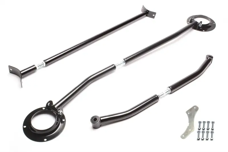 VW Corrado (typ 53I), rozpěrná tyč, přední + zadní (kompletní kit, černý), TA Technix Cenový Hit