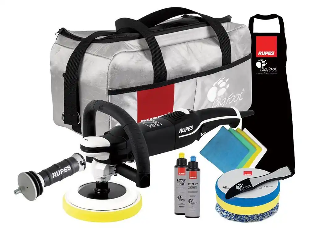 Rupes LH19E/DLX Deluxe kit rotační leštička v sadě Vysoce Kvalitní