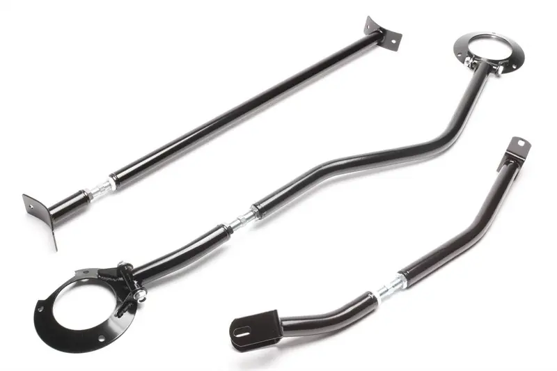 VW Polo / Derby (typ 86 / 86C; 75-94), rozpěrná tyč, přední + zadní (kompletní kit, černý), TA Technix Objednat Nyní