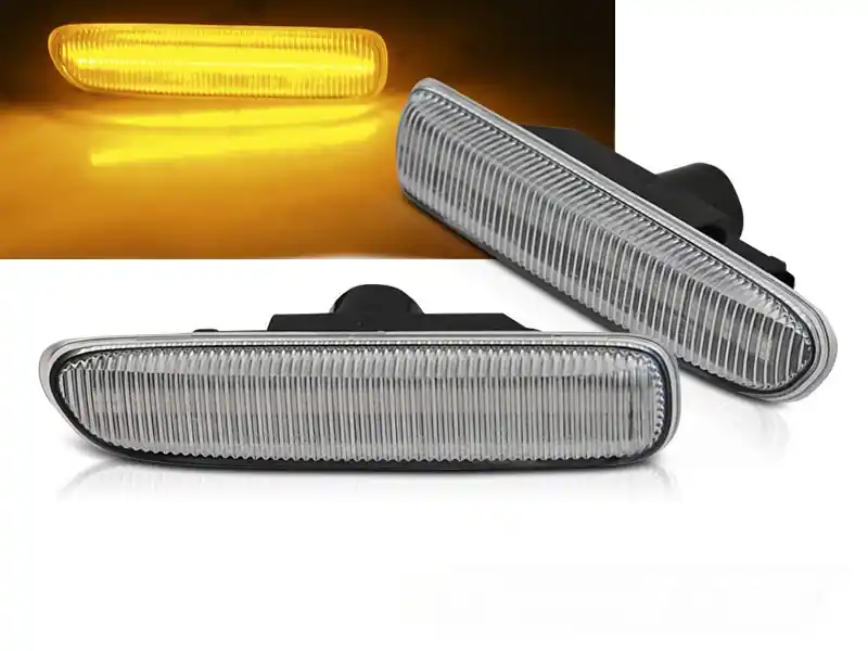 BMW E46 05.1998 - 08.2001 SEDAN / KOMBI - LED dynamické blikače bílé Ověřený