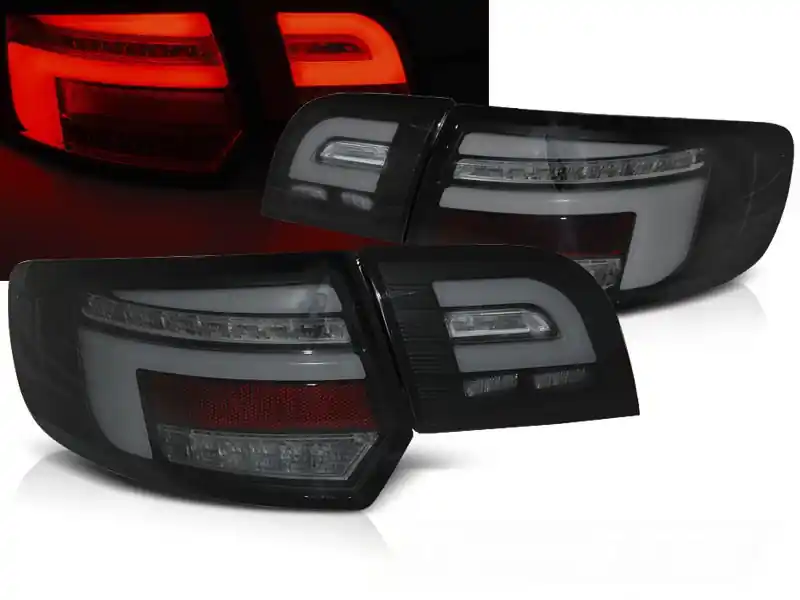 Koupit Online AUDI A3 8P 5D 08-12 - zadní LED světla černá s LED dynamickým blinkrem