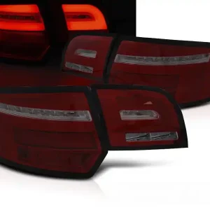 Super Cena AUDI A3 8P 5D 03-08 - zadní LED světla červeno kouřové s LED dynamickým blinkrem