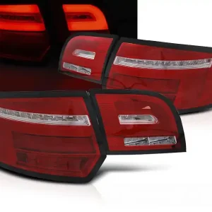 AUDI A3 8P 5D 08-12 - zadní LED světla červeno bílá s LED dynamickým blinkrem Nízká Cena