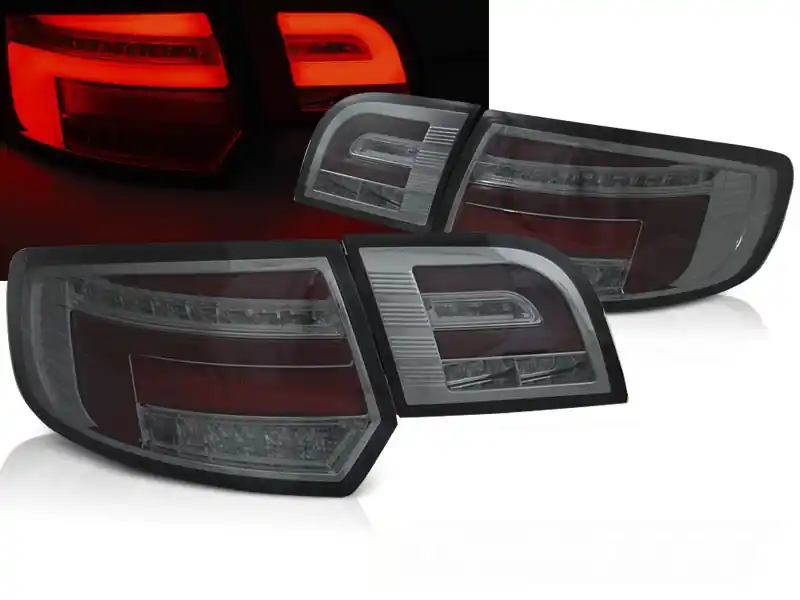 Cenově Výhodný AUDI A3 8P 5D 03-08 - zadní LED světla kouřová s LED dynamickým blinkrem