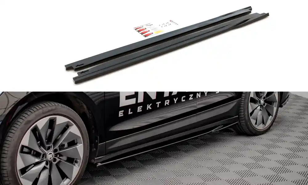 Cenová Bomba Škoda Enyaq iV Mk1, difuzory pod boční prahy, Maxton Design